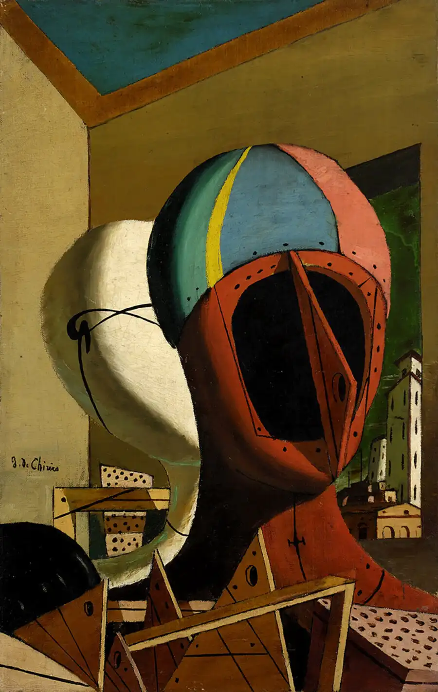 Giorgio de chirico, Muse metafisiche