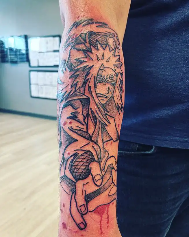 anime tattoo