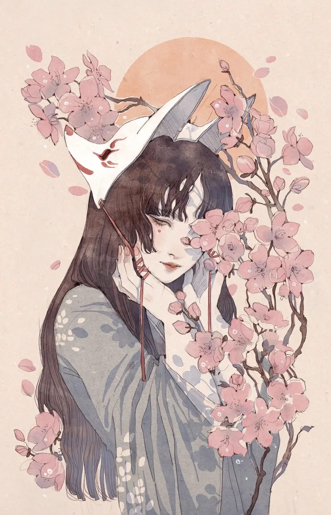 Loputyn_Kitsune_2022_22X32cm